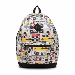 Monokuro Boo Backpack Kids Comic Print School Bag Large Colorful Cartoon Anime